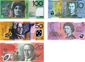 australia bank notes